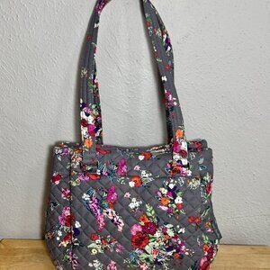 Vera Bradley Multi-Compartment Shoulder Bag in Hope Blooms NWT